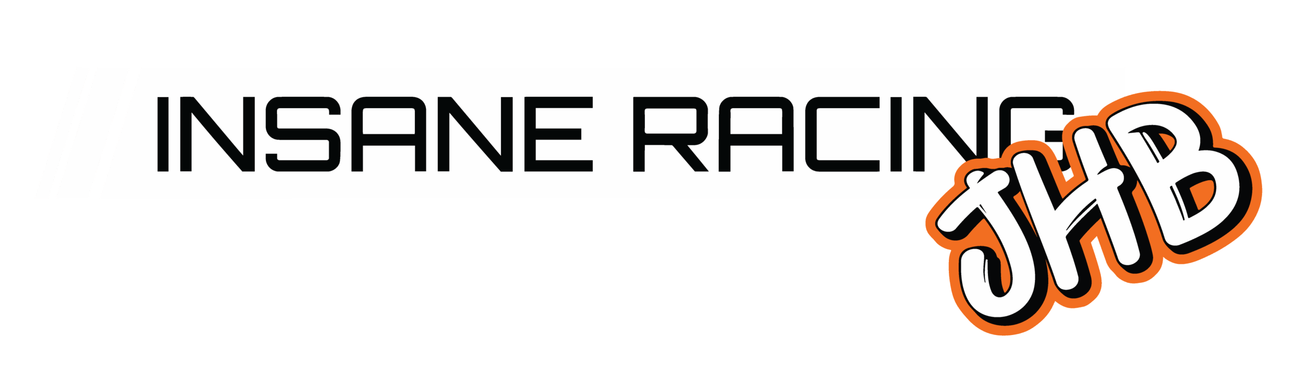 INSANE RACING WHITE LOGO